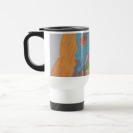 Taza De Viaje Sci-fi Fantasy Female Creature