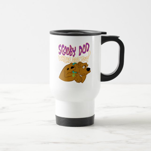 Taza De Viaje Scooby-Doo asustado (Derecha)