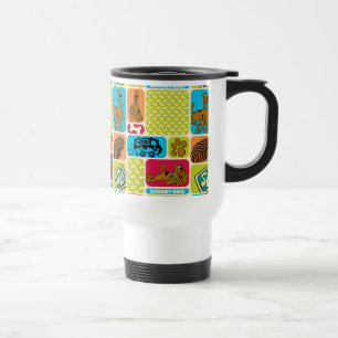 Taza De Viaje Scooby-Doo Mystery Pattern
