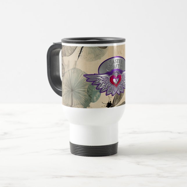 Taza De Viaje Scrapbookers Master Badge Travel Mug (Anverso izquierdo)