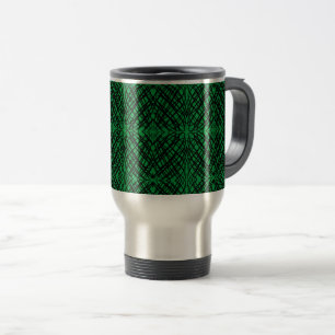 Taza De Viaje Scribe simple   Tejido Espejo   Verde  