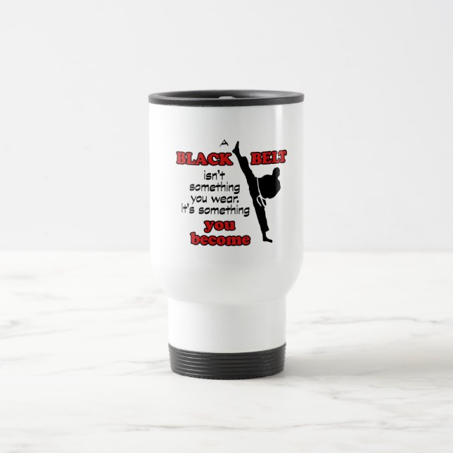 Taza De Viaje Se convierte una correa negra (Centro)