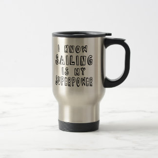 Taza De Viaje Sé que la navegación es mi superpotencia