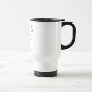 Taza De Viaje Se sobrestima la fórmula "sueño del cafeína "