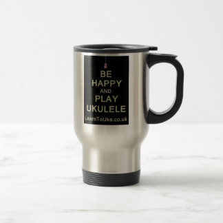 Taza De Viaje Sea Ukulele feliz y del juego