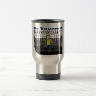 Taza De Viaje Sea usted mismo taza del viaje