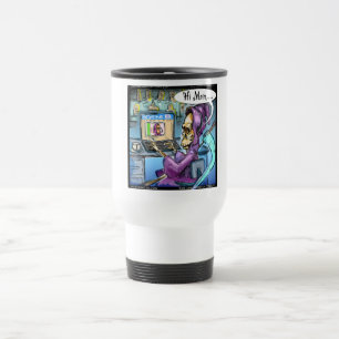 Taza De Viaje Segadora & Skythe Regalos Divertidos Tarjetas y Ca