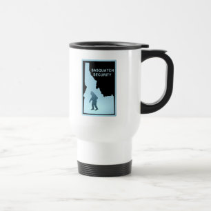 Taza De Viaje Seguridad Sasquatch - Idaho
