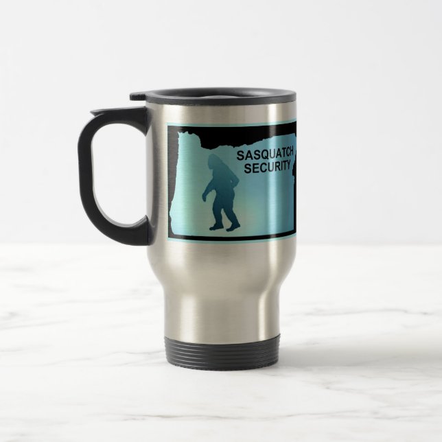 Taza De Viaje Seguridad Sasquatch - Oregón (Izquierda)
