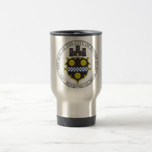 Taza De Viaje Sello de la ciudad de Pittsburgh