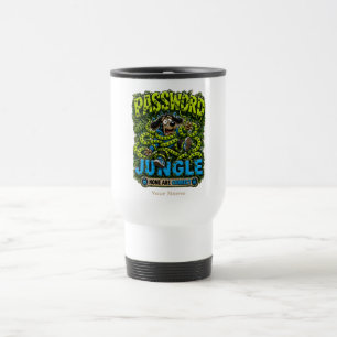 Taza De Viaje Selva de Contraseñas Personalizada Divertida Ofici
