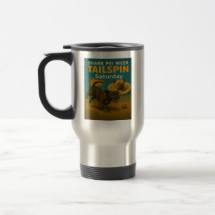 Taza De Viaje Semana del Tiburón Pei: Sábado de sastre
