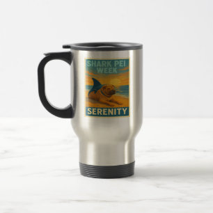 Taza De Viaje Semana del Tiburón Pei: Serenidad