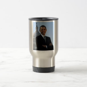 Taza De Viaje Senador de Estados Unidos, 44º presidente norteame