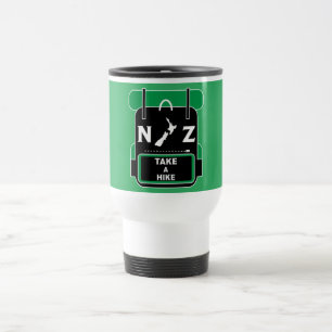 Taza De Viaje Senderismo en Nueva Zelanda - Walling NZ - Trail W