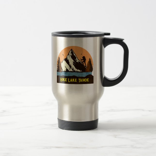 Taza De Viaje Senderismo en personalizable por las espectaculare (Derecha)