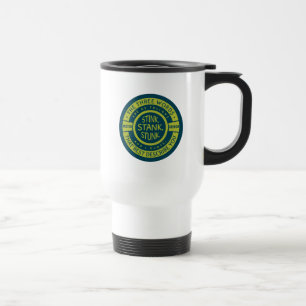 Taza De Viaje Señor Grinch Apestaba Apesta Apestará Cita