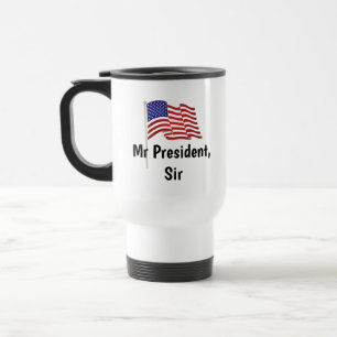 Taza De Viaje Señor Presidente, Sir Travel Coffee Mug
