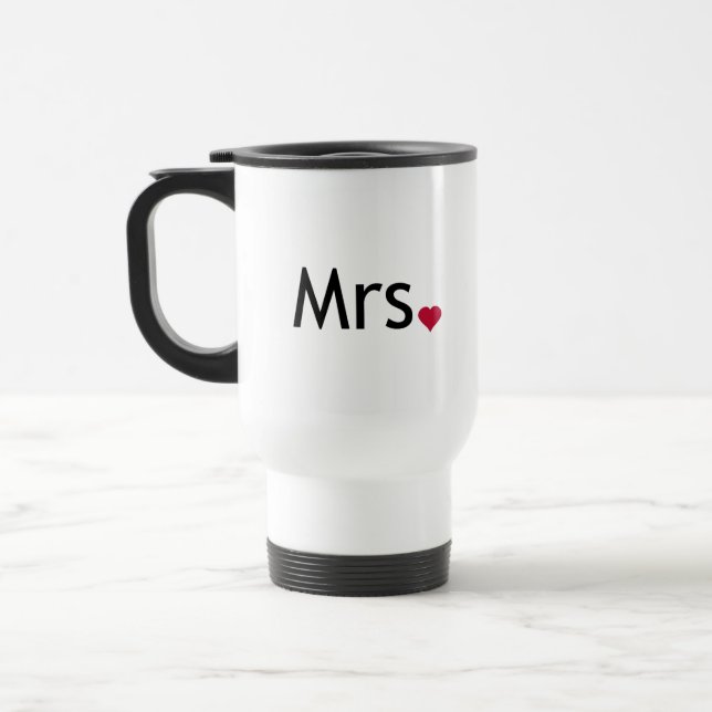 Taza De Viaje Señora - mitad de Sr. y señora sistema (Izquierda)