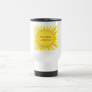 Taza De Viaje Señora Sunshine Sparkle Travel Mug de Boss