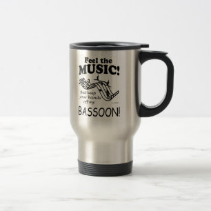 Taza De Viaje Sensación del Bassoon la música