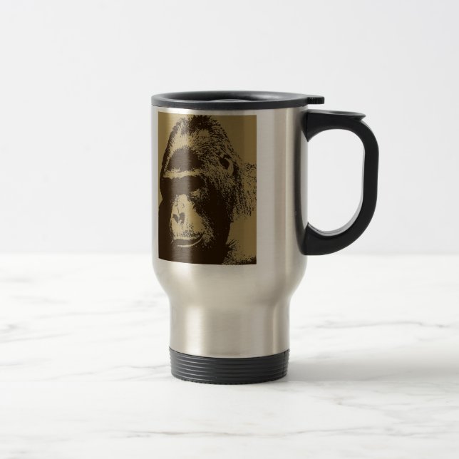 Taza De Viaje Sepia Gorilla (Derecha)