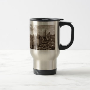 Taza De Viaje Sepia Nueva York
