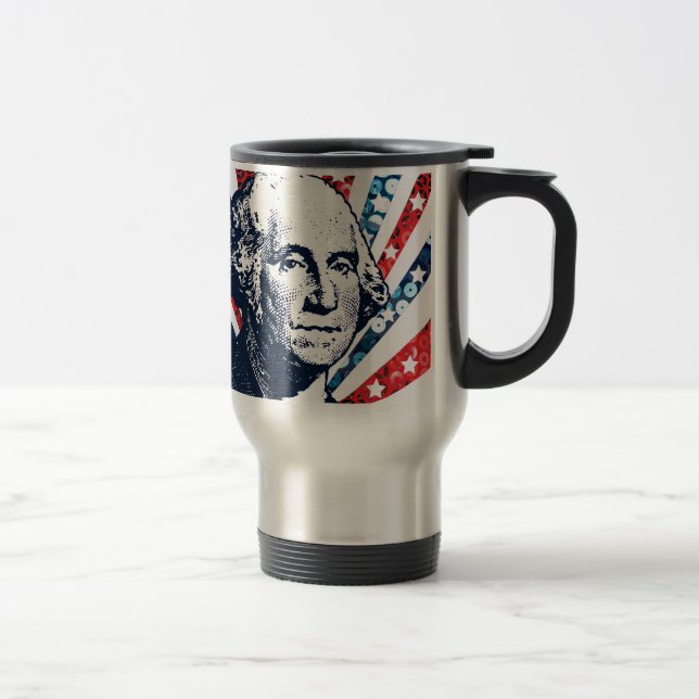 Taza De Viaje sequin george washington (Derecha)