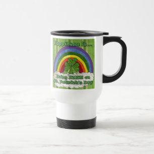 Taza De Viaje Ser irlandés en el día de San Patricio