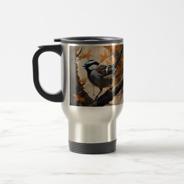 Taza De Viaje Serenade de un Robin en el Cañón, (Izquierda)