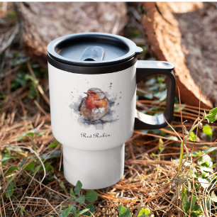 Taza De Viaje Serene Robin, personalizado