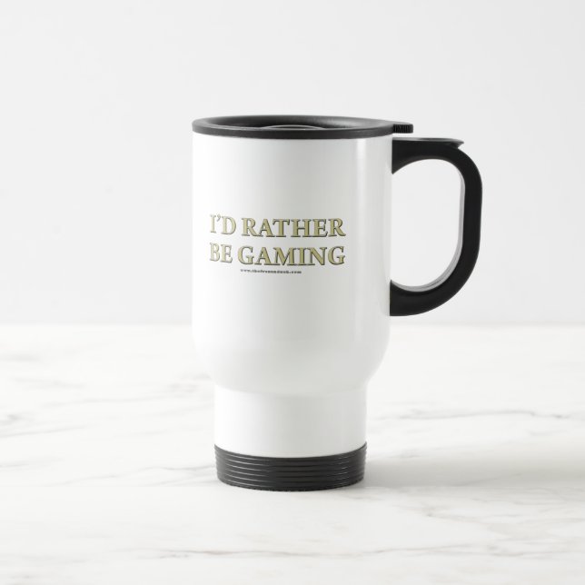 Taza De Viaje Sería bastante juego (Derecha)