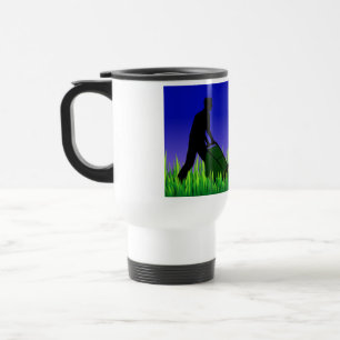 Taza De Viaje servicios de césped en zona verde
