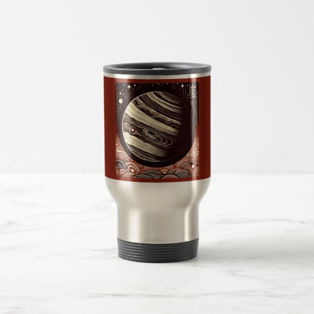 Taza De Viaje SF Jupiter Woodcut 2 (Centro)