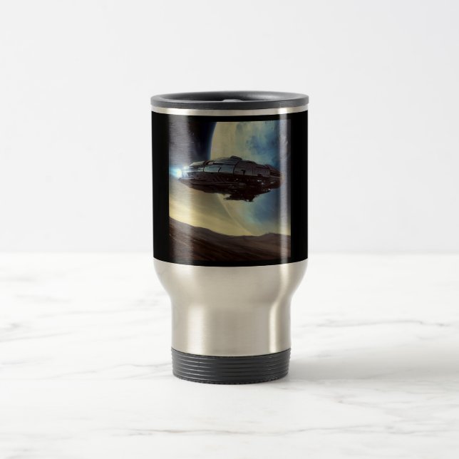 Taza De Viaje SF Orbiting Spaceship 2 (Centro)