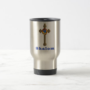 Taza De Viaje Shalom