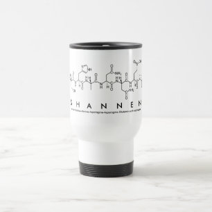 Taza De Viaje Shannen peptide nombre mug