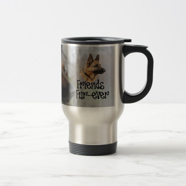 Taza De Viaje Sheperd thermobecher “Fur ever “Friends (Derecha)