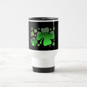 Taza De Viaje Shiney Shamrocks