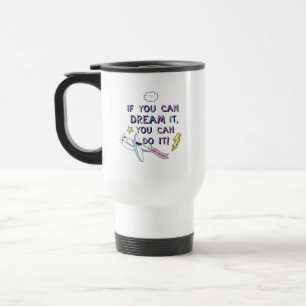 Taza De Viaje Si Lo Soñas Puedes Hacerlo