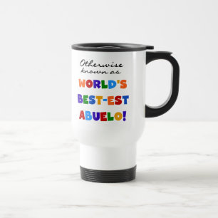 Taza De Viaje Si no conocido como Mejor-est Abuelo