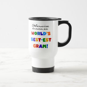 Taza De Viaje Si no conocido como regalos del gramo del