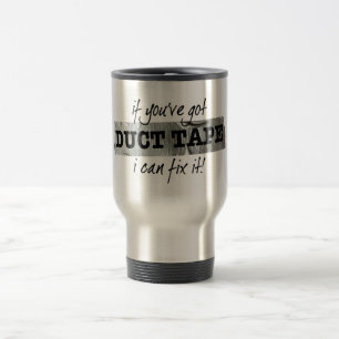 Taza De Viaje ¡Si usted tiene la cinta aislante puedo fijarlo!