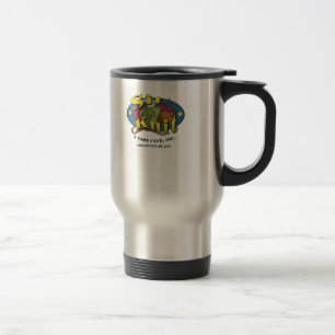 Taza De Viaje Siente y haga punto la taza del viaje