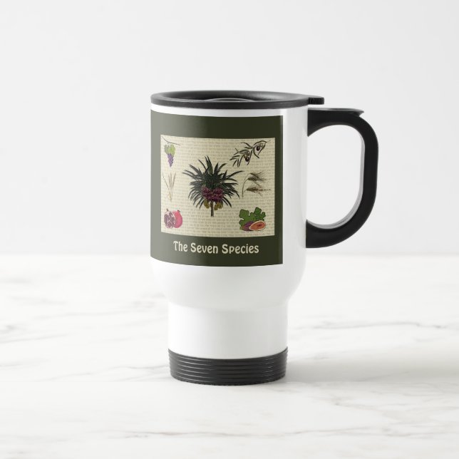 Taza De Viaje Siete especies (Derecha)