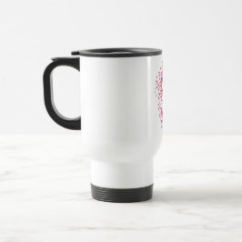 Taza De Viaje Silueta de madre e hijo