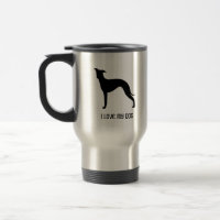 Silueta del galgo italiano