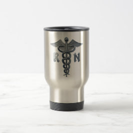 Taza De Viaje Símbolo de enfermera registrado