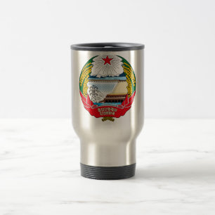 Taza De Viaje Símbolo oficial de la heráldica del escudo de