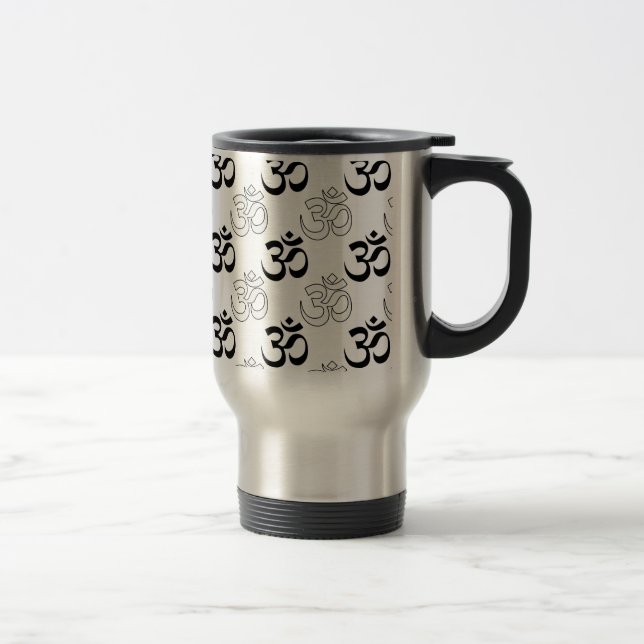 Taza De Viaje Símbolo Om, Aum (Derecha)
